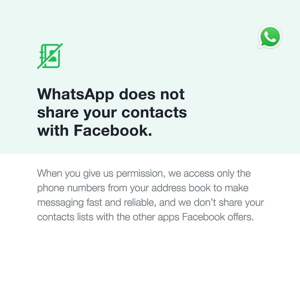 WhatsApp takes out front page ads to reassure users about privacy policy