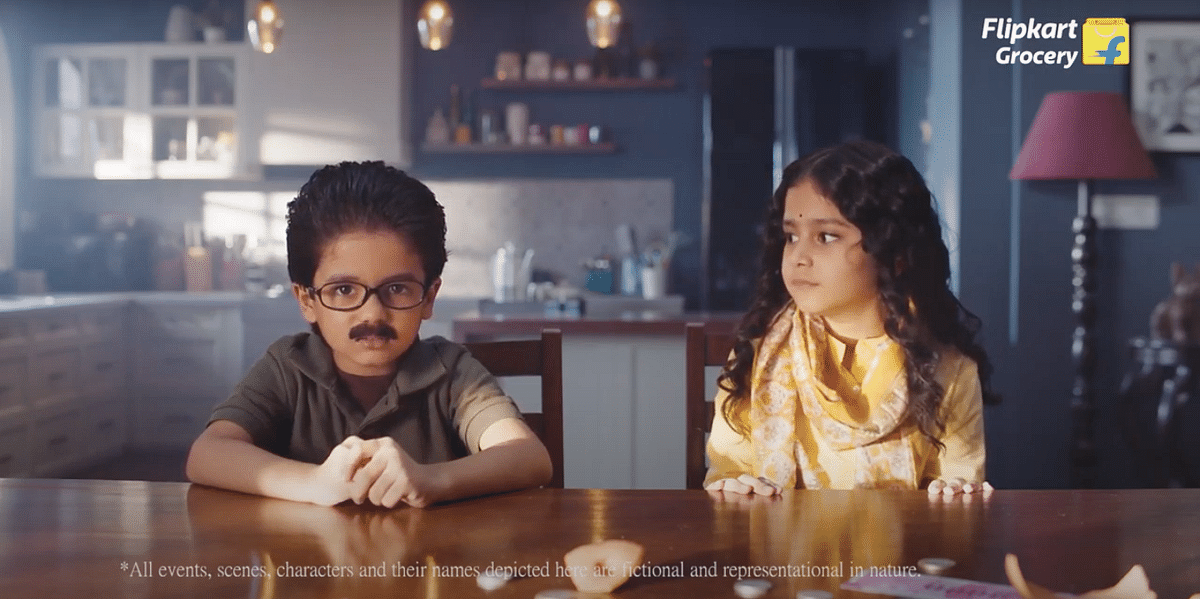 Flipkart brings back ‘kidults’ in an ad for its grocery vertical