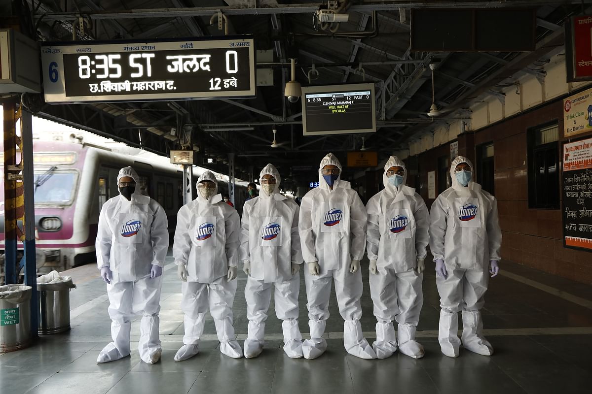 Domex safeguards public safety with month-long disinfection campaign at Mumbai Local stations
