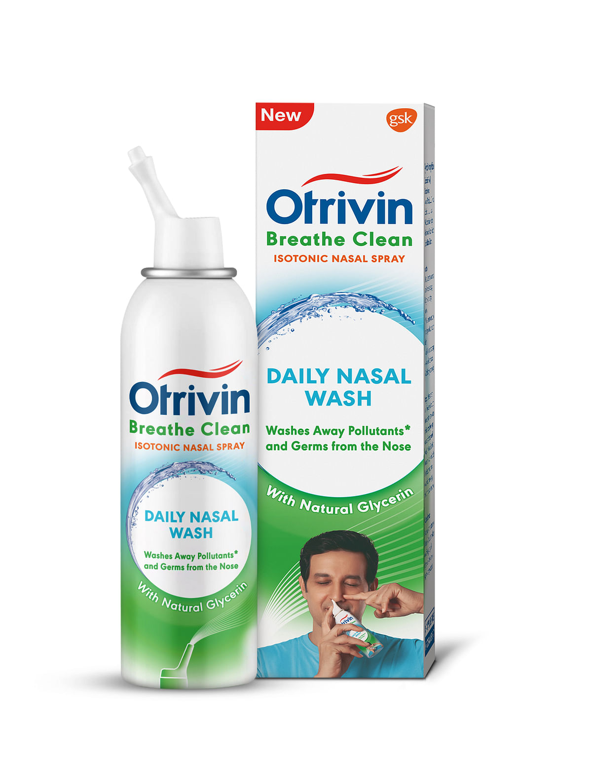 Otrivin Breathe Clean Daily Nasal Wash
