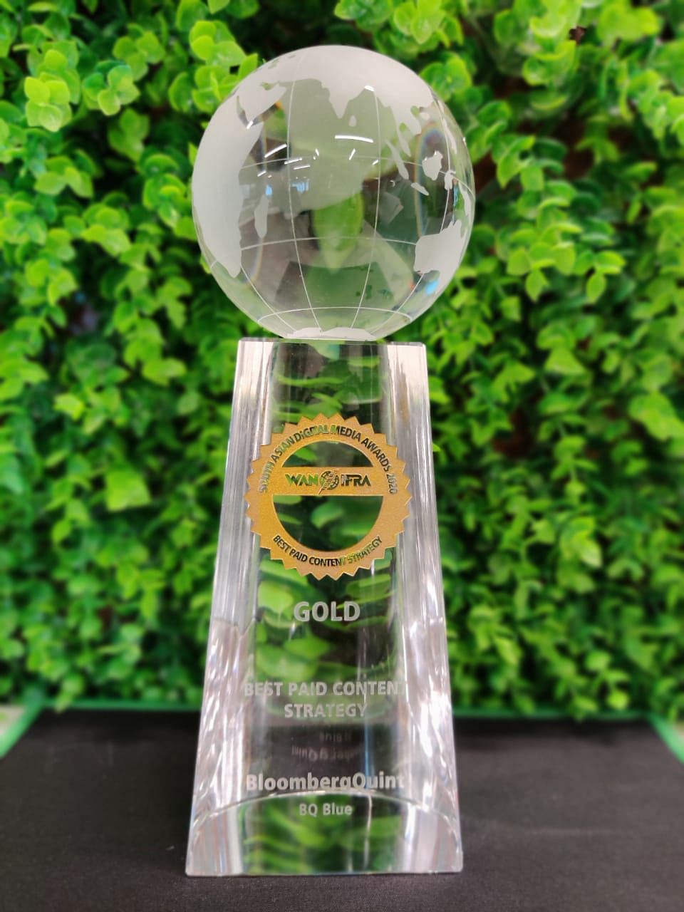 BloombergQuint wins Gold at South Asian Digital Media Awards 2020