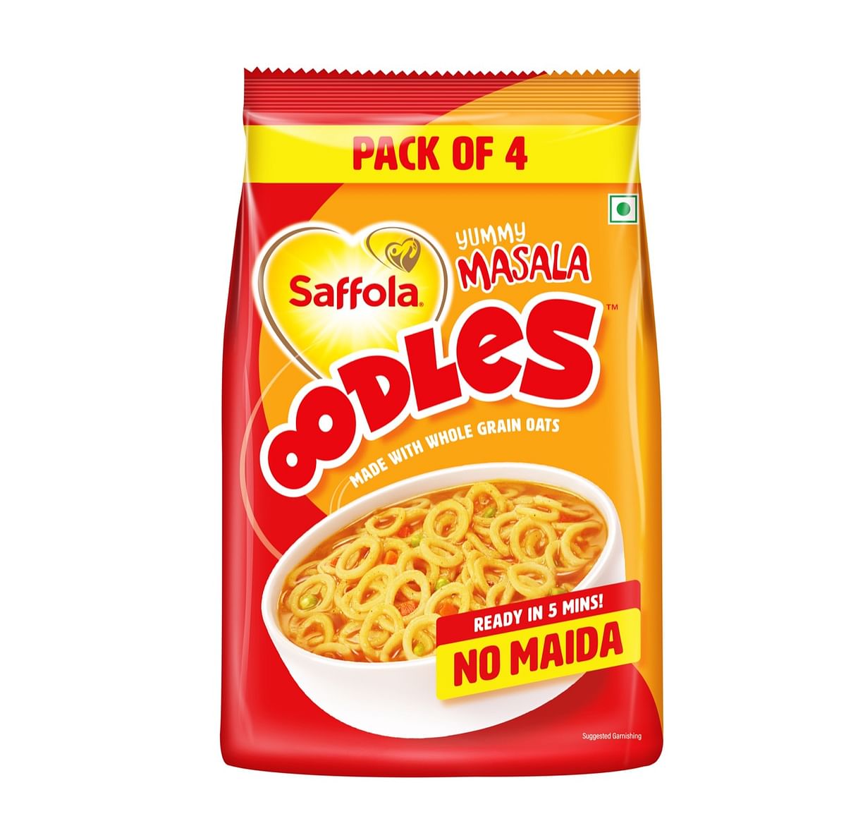 Is Maggi's '2 minute' proposition sandwiched between Saffola's '5 minutes' and Wai Wai's '0 minutes'?