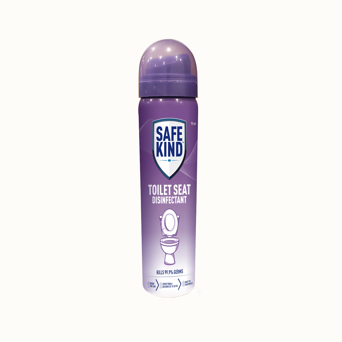 Safekind toilet seat disinfectant spray