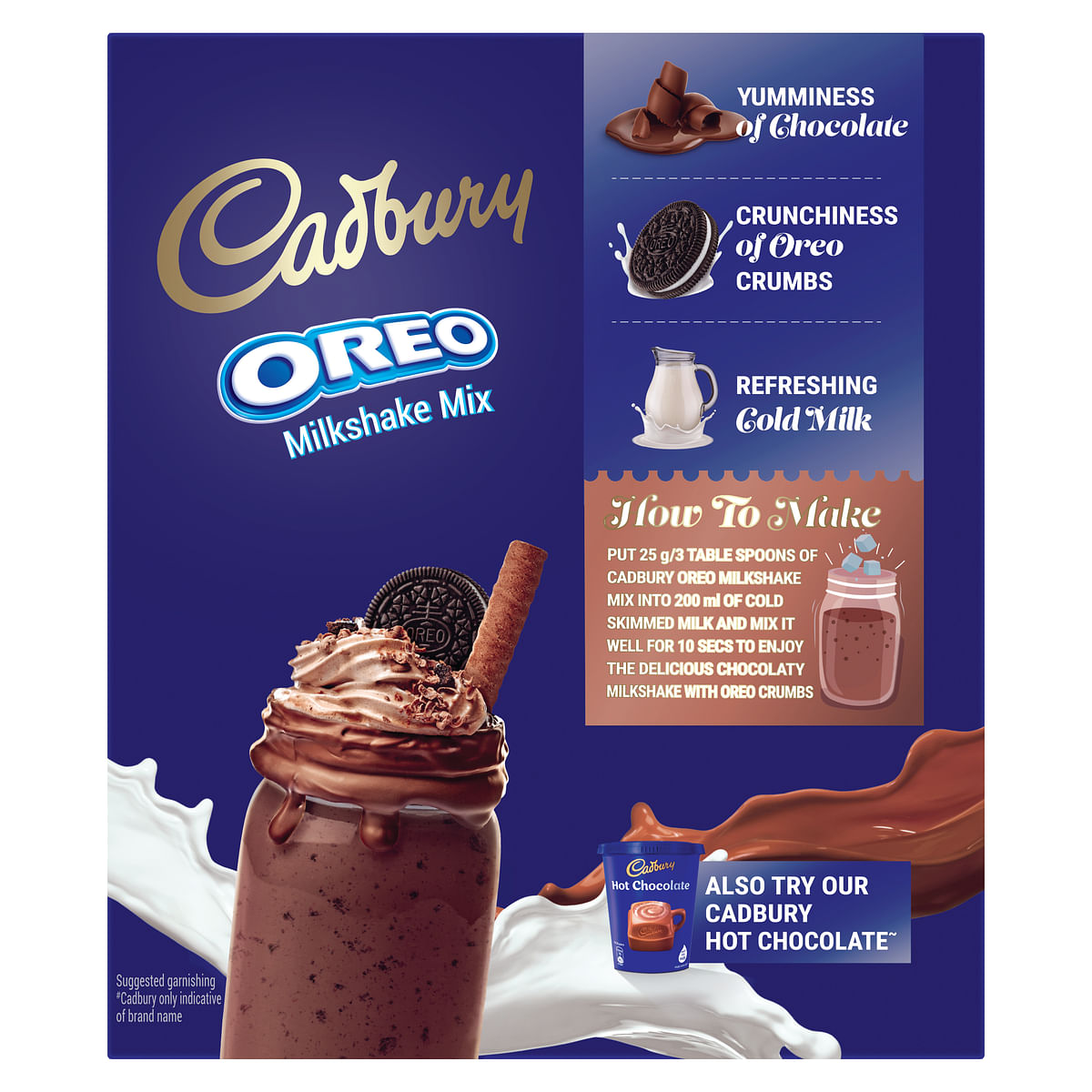 Cadbury Oreo Milkshake DIY guide