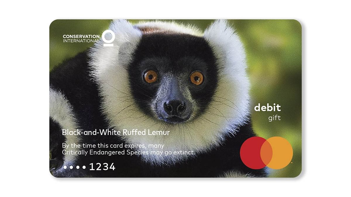 Mastercard puts the ‘expiry’ date of critically endangered species on its gift cards