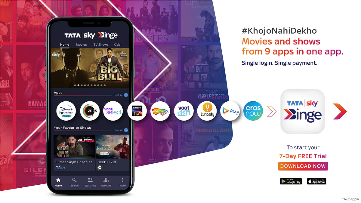 Tata Sky launches 'Binge' on Mobile; "Consumers want to pay only once for content across platforms": Pallavi Puri