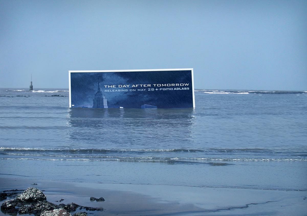You can swim in this Adidas billboard on a Dubai beach, no really