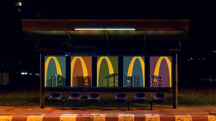 McDonald’s France revels in pixelated shots of its popular menu items as restaurants reopen