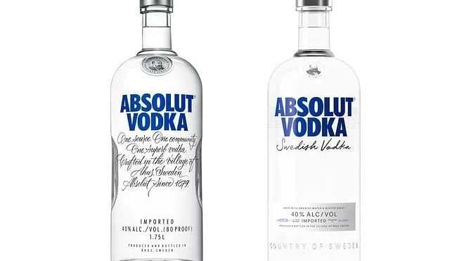Absolut Vodka announces new bottle design, first one since its launch in 1979