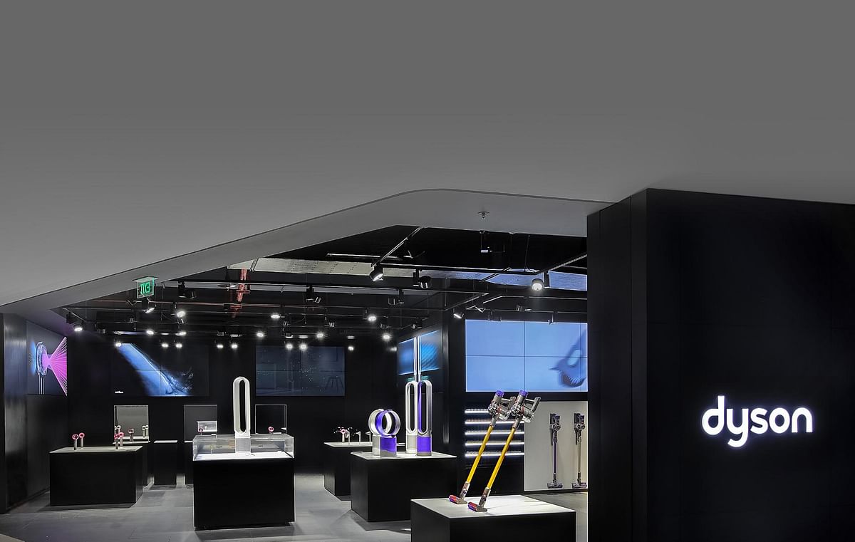 Dyson's experiential store