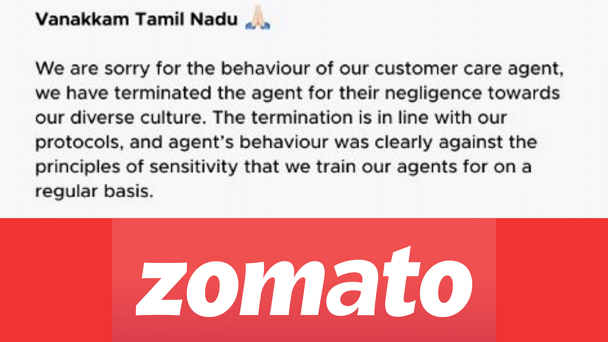 Zomato issues apology on Twitter after social media outrage 