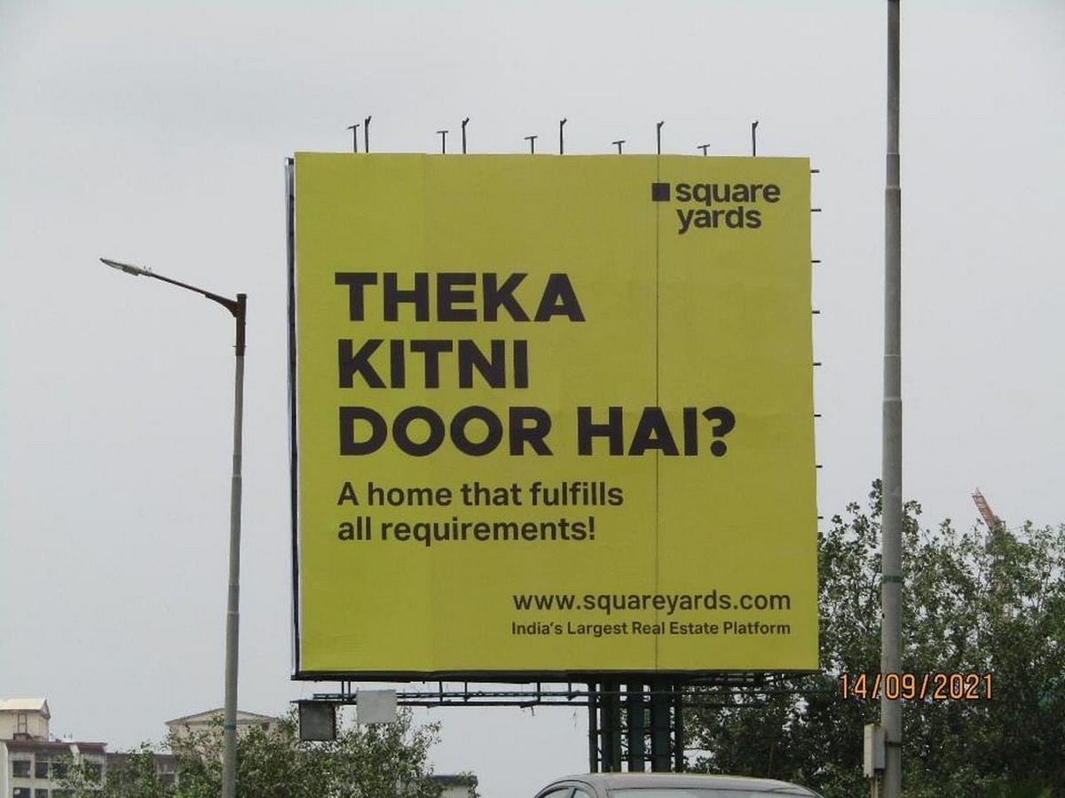 Square Yards’ new traffic halting humour brings an edge to OOH advertising