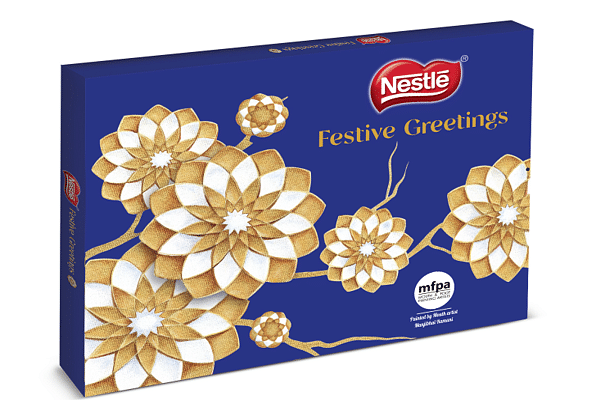 Nestlé India partners Mouth and Foot Painting Artists for festive greeting packs