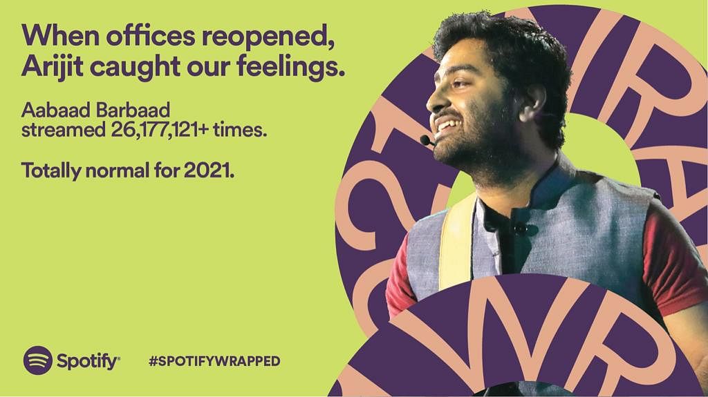 Leo Burnett India defines the ‘new normal’ in its data-backed OOH campaign for Spotify Wrapped 2021
