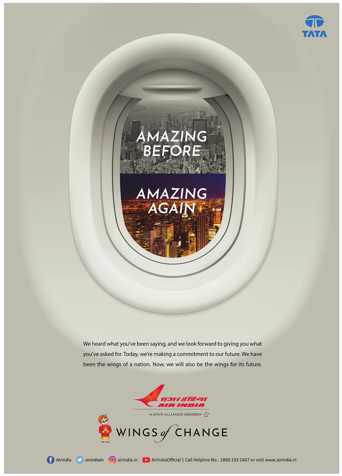 <div class="paragraphs"><p>Air India's full-page ad</p></div>