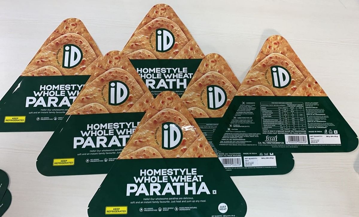 Why does iD Fresh Food’s new ‘Homestyle Wheat Paratha’ packaging resemble a nacho?