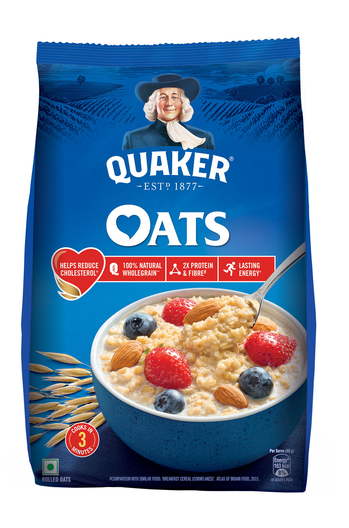 Quaker Oats cooks up a new logo and packaging design