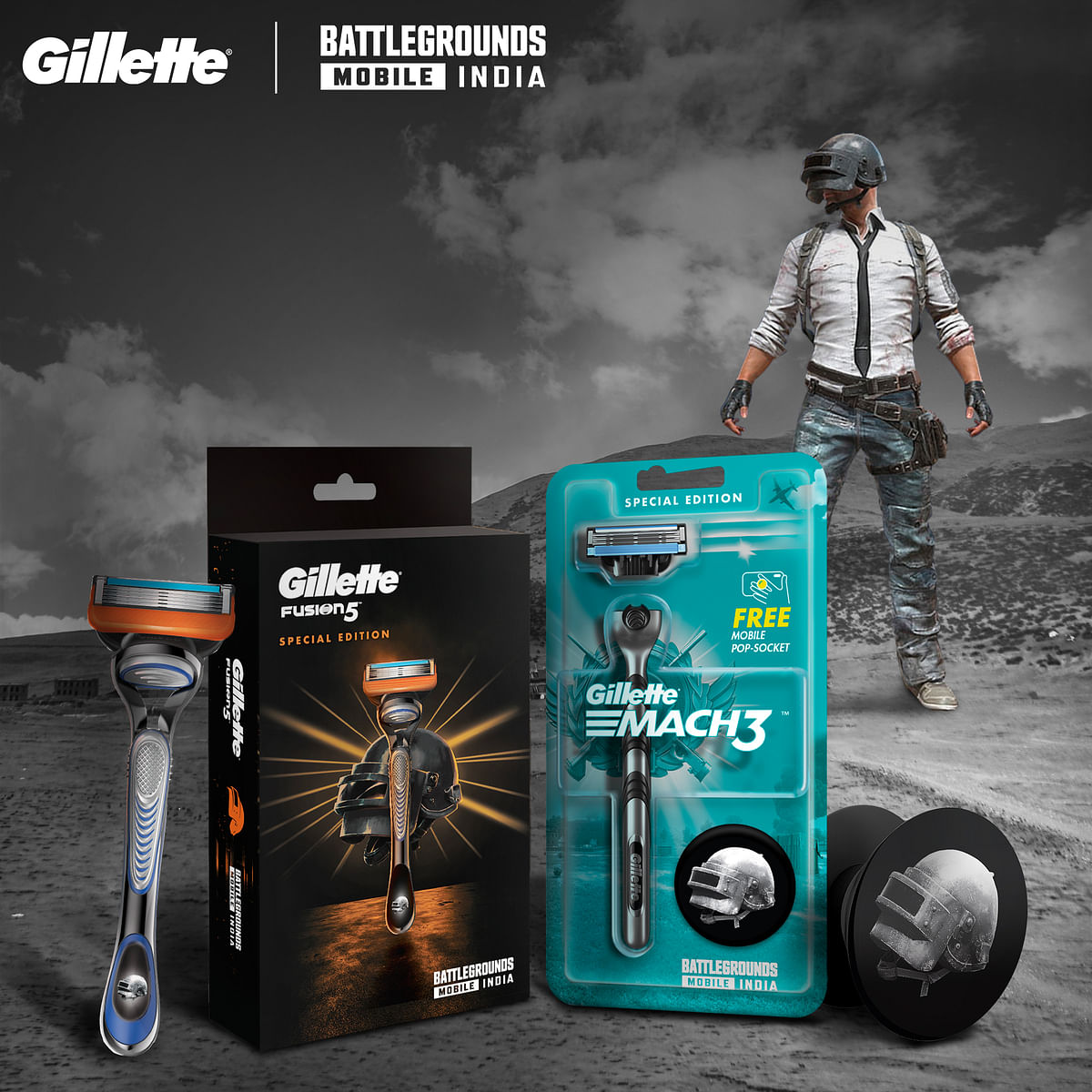 <div class="paragraphs"><p>Gillette's collaboration with BATTLEGROUNDS MOBILE INDIA</p></div>