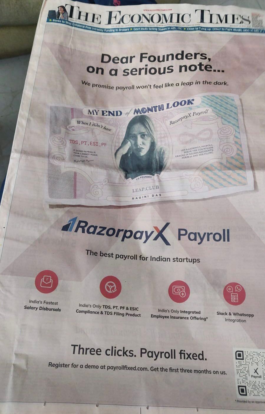 RazorpayX ropes in more CEOs for print leg of campaign