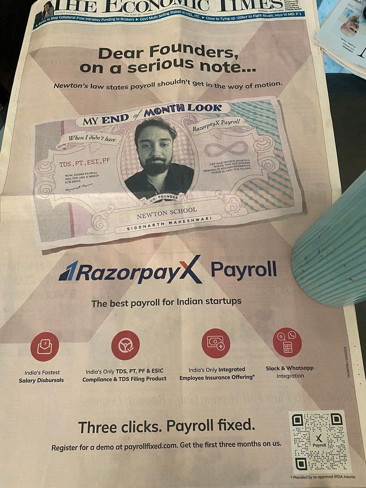 RazorpayX ropes in more CEOs for print leg of campaign
