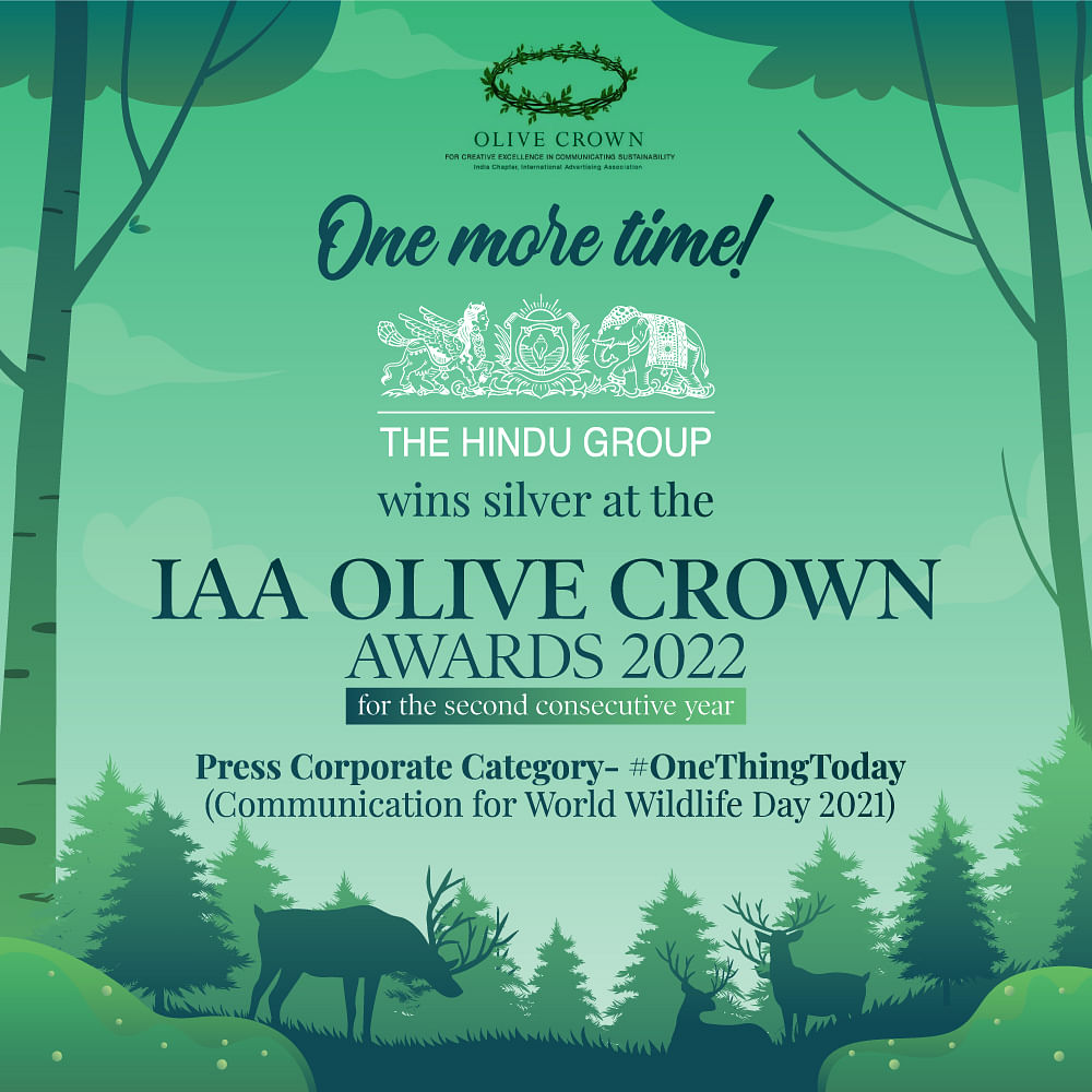 The Hindu Group wins silver at the IAA Olive Crown Awards 2022 for the second time