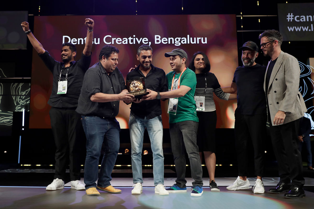 Dentsu Creative Bengaluru crowned Agency of the Year on Cannes Lions 2022’s final day