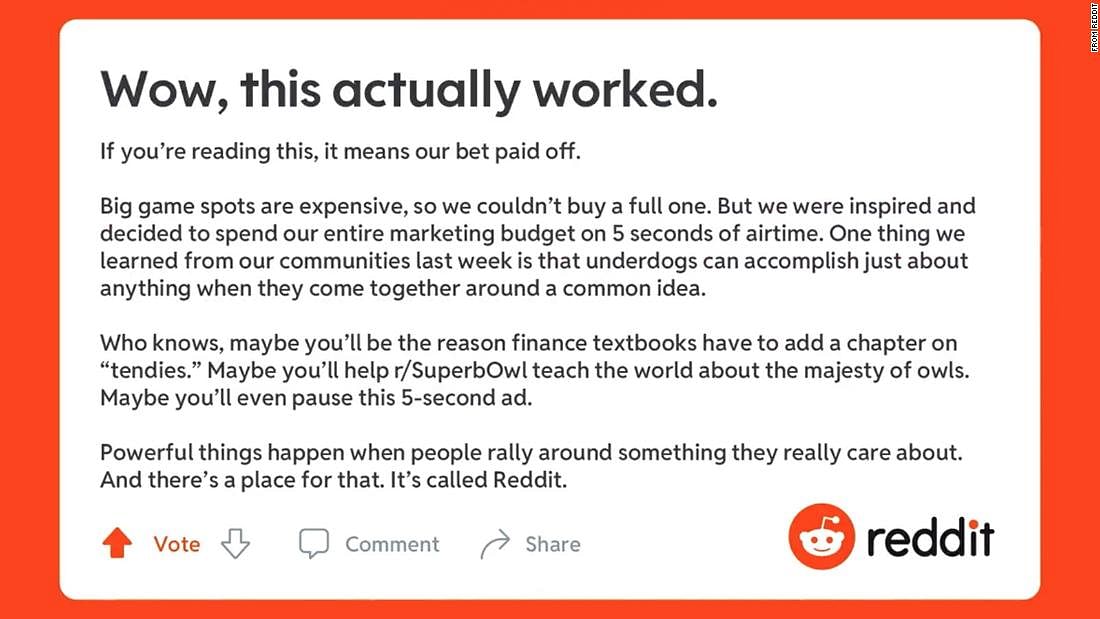 Reddit’s new ad evokes the comfort of connection its communities offer