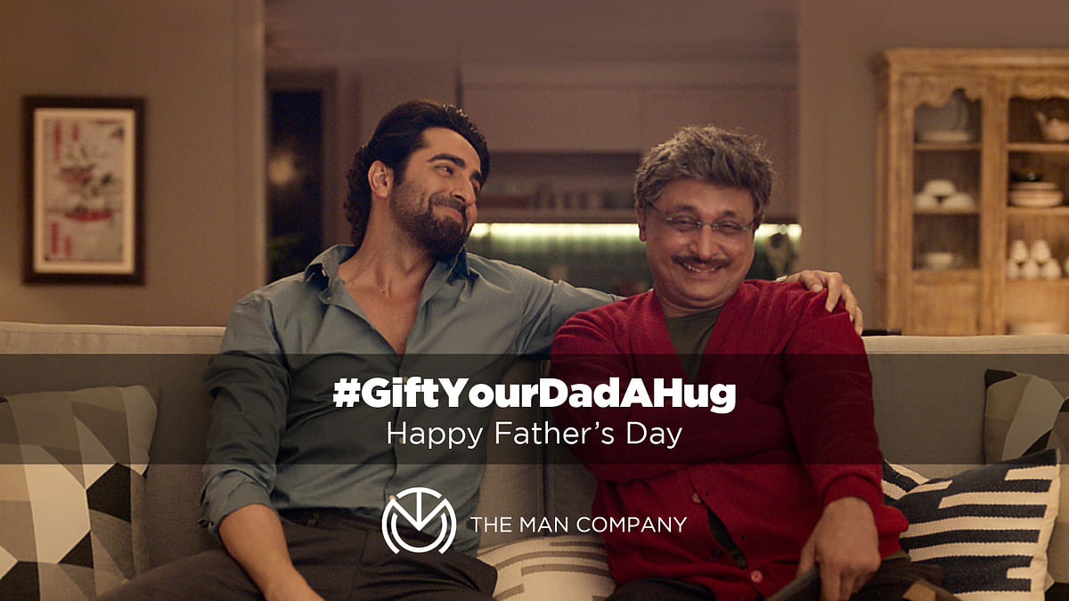 The Man Company celebrates Father's Day with the #GiftYourDadAHug campaign