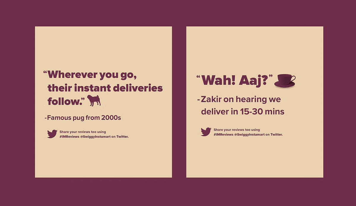 Reference to Taj Mahal's 'Waah Taj' ads