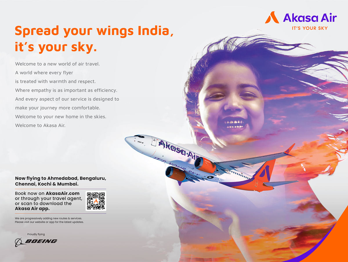 Akasa Air launches its marketing campaign