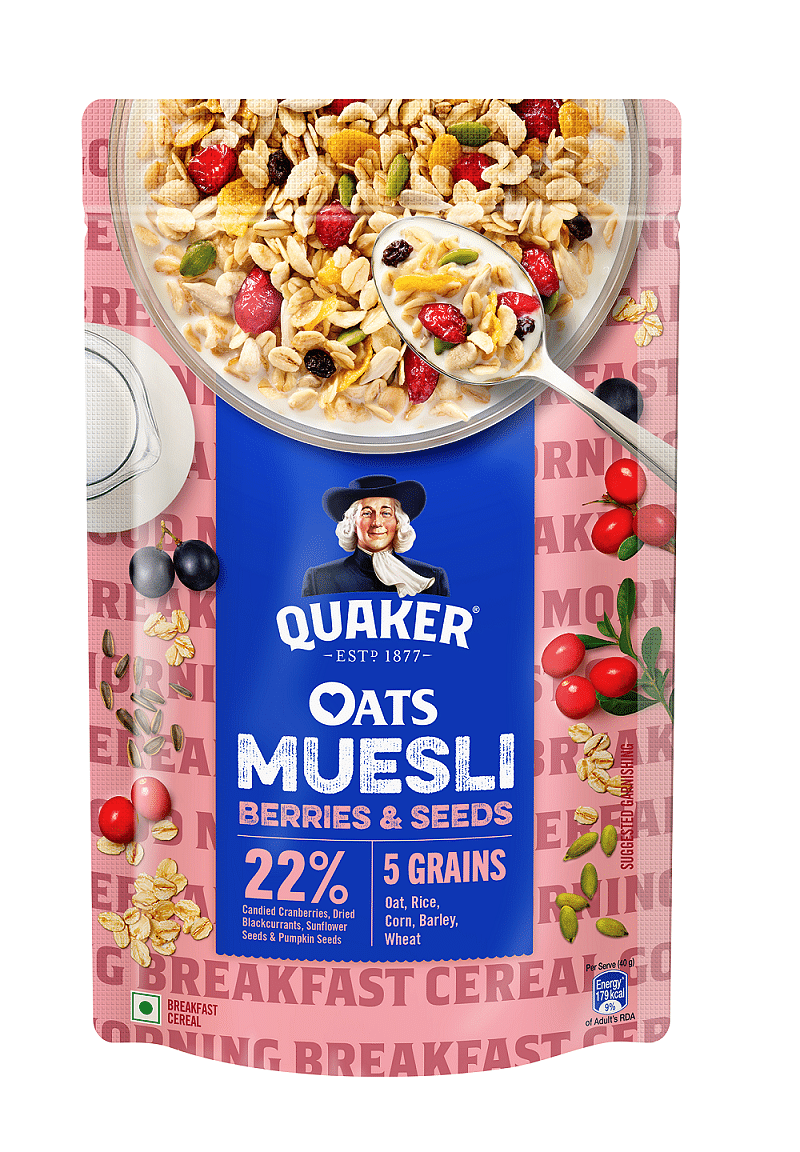 Quaker Oats Muesli aims to bridge the gap between millennials and breakfast