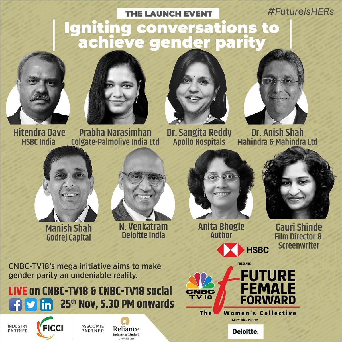 CNBC-TV18 launches ‘Future. Female. Forward - The Women’s Collective’