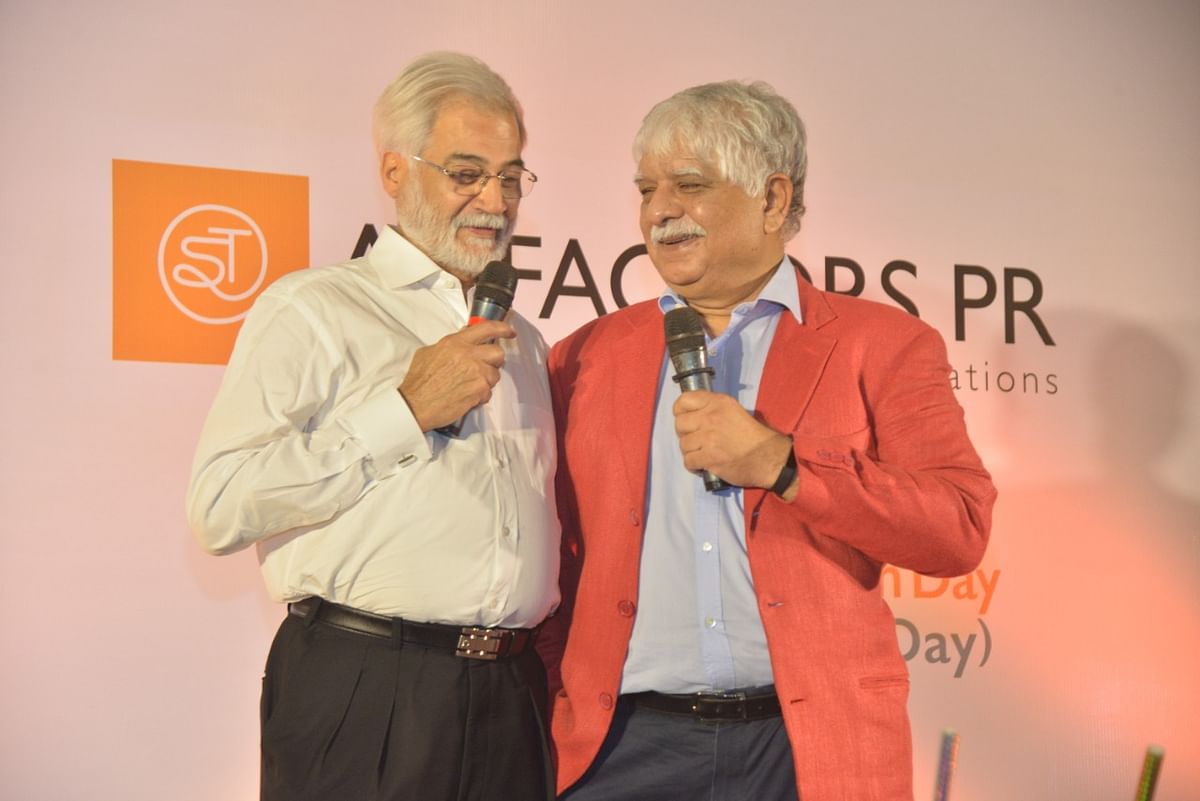 Madan with his co-founder Rajesh Chaturvedi - the relationship man. 