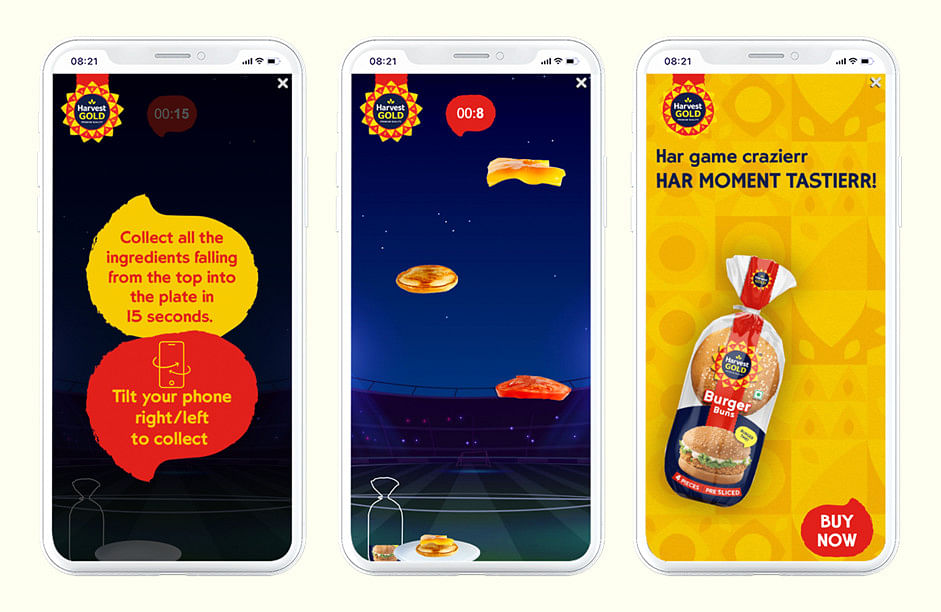 Harvest Gold scores big this cricket season with an engaging gamified mobile ad