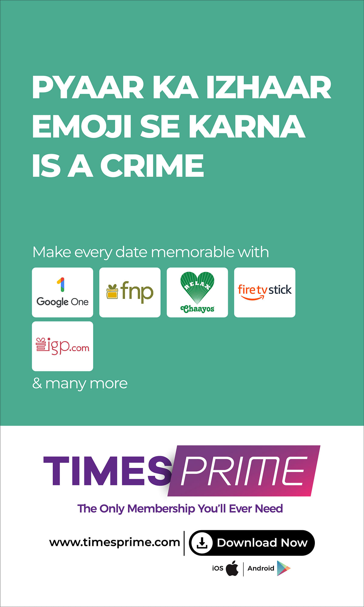 Times Prime launches a unique outdoor campaign at Cyber Hub!