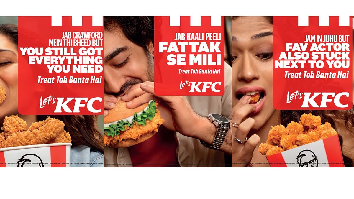 KFC India launches new OOH campaign 'the little joys of life’ in Mumbai 