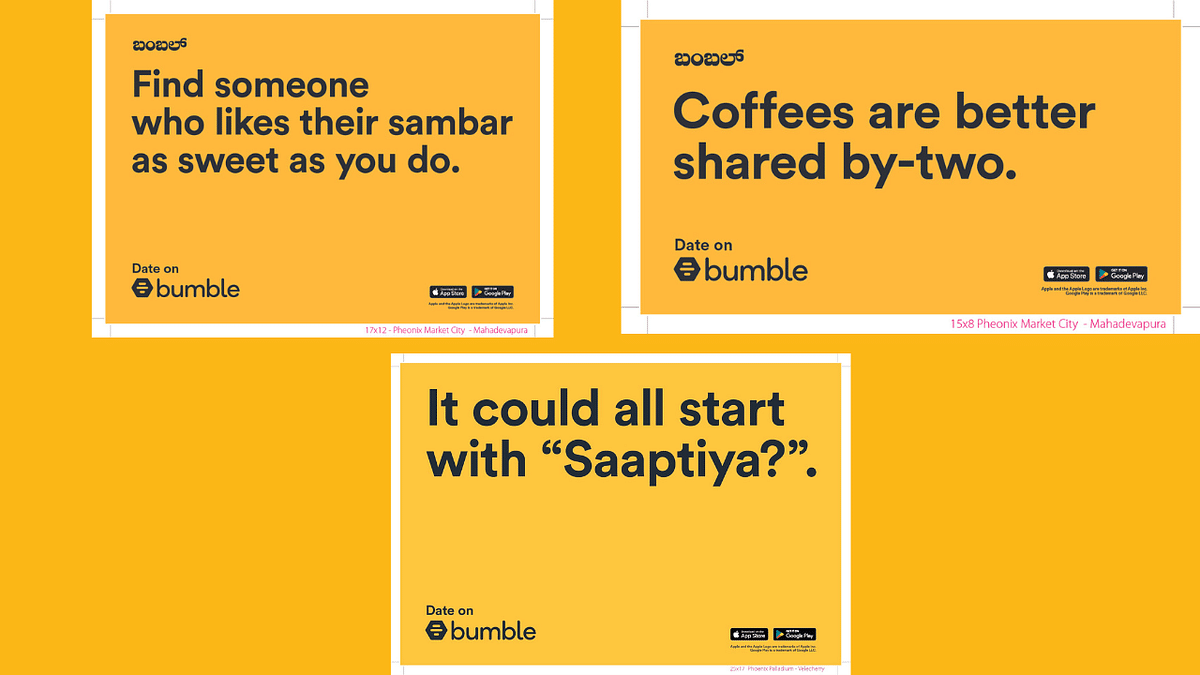 Bumble unveils new hyper-local campaign in five cities across India 