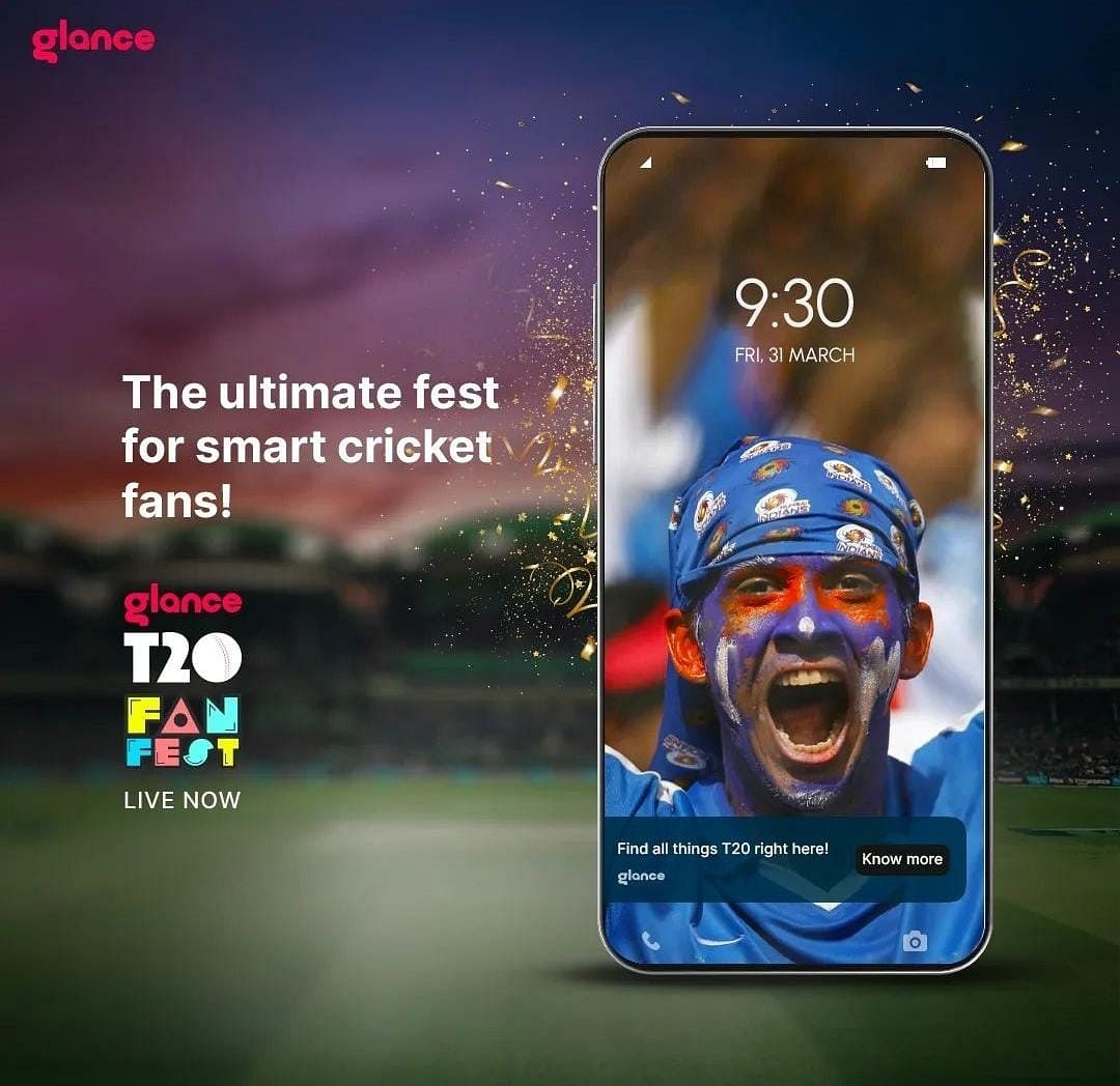 Glance launches T20 Fest to over 200 million lock screens during IPL season 
