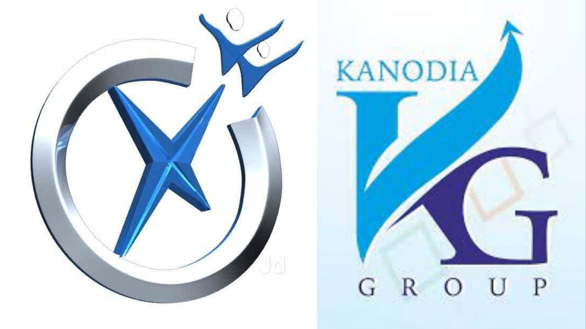 Logo between letter k and g or kg Royalty Free Vector Image