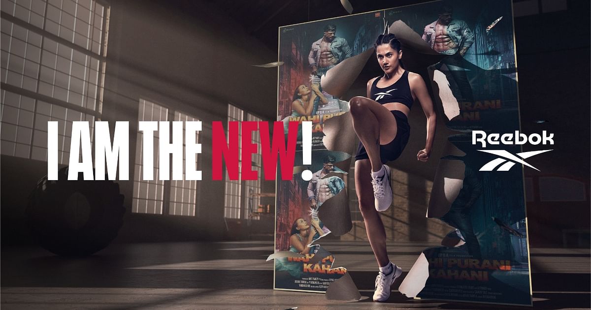Reebok ropes in Taapsee Pannu and Suryakumar Yadav as brand ambassadors;  launches 'I am the New' brand campaign