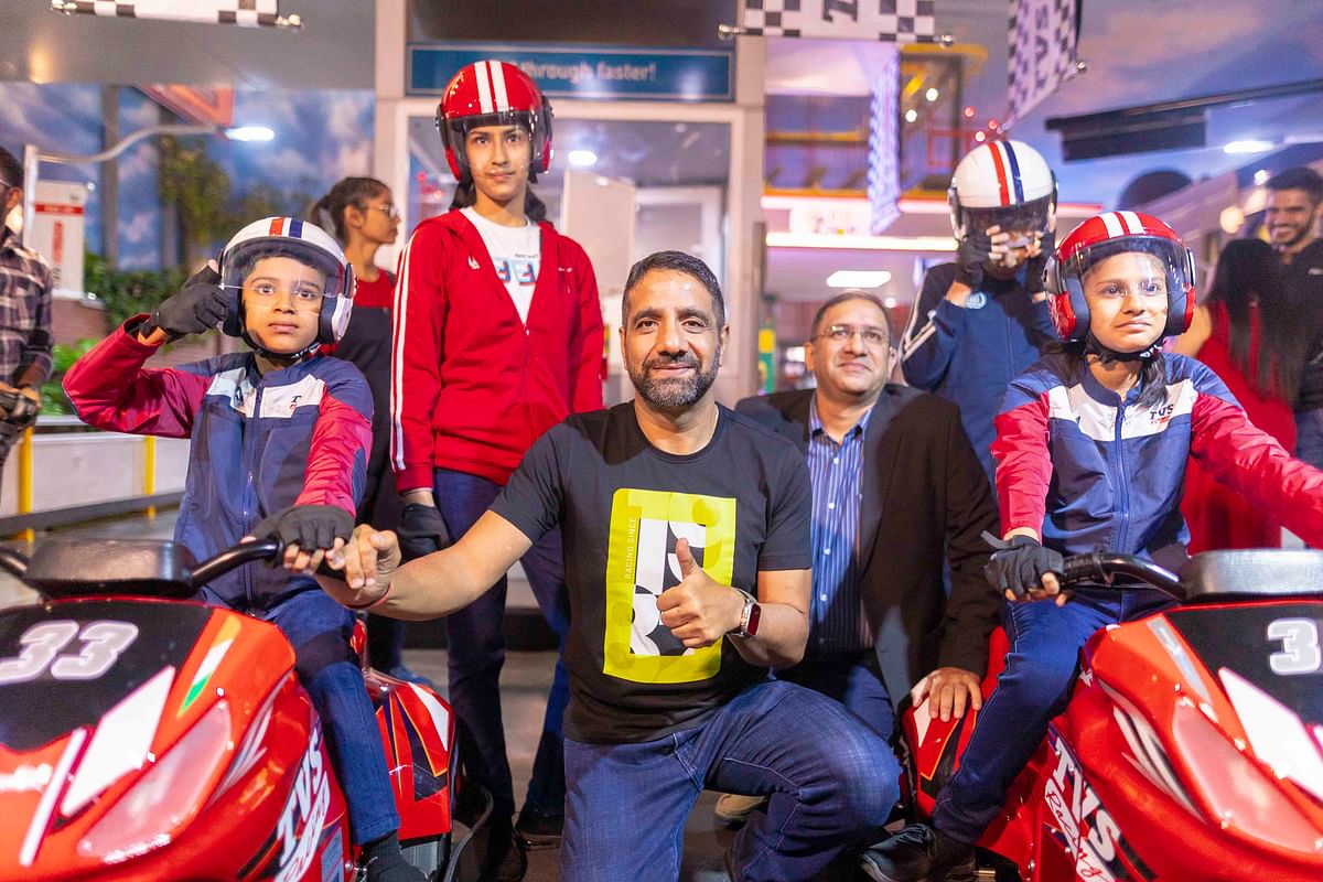 TVS Racing ignites racing culture by bringing the ultimate racing experience to young enthusiasts; announces association with KidZania