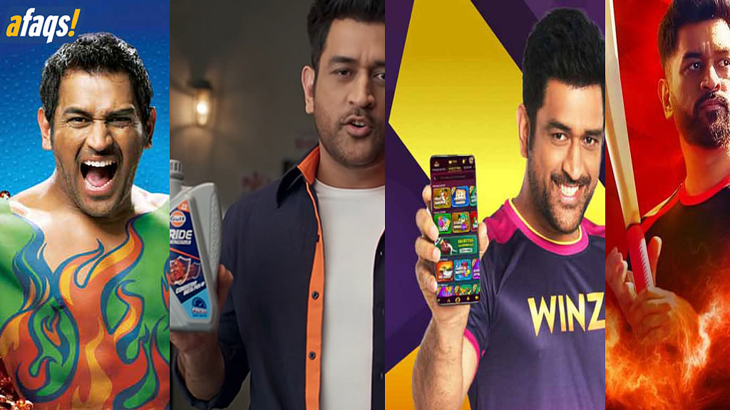 From stumps to billboards, a look at MS Dhoni's advertising prowess