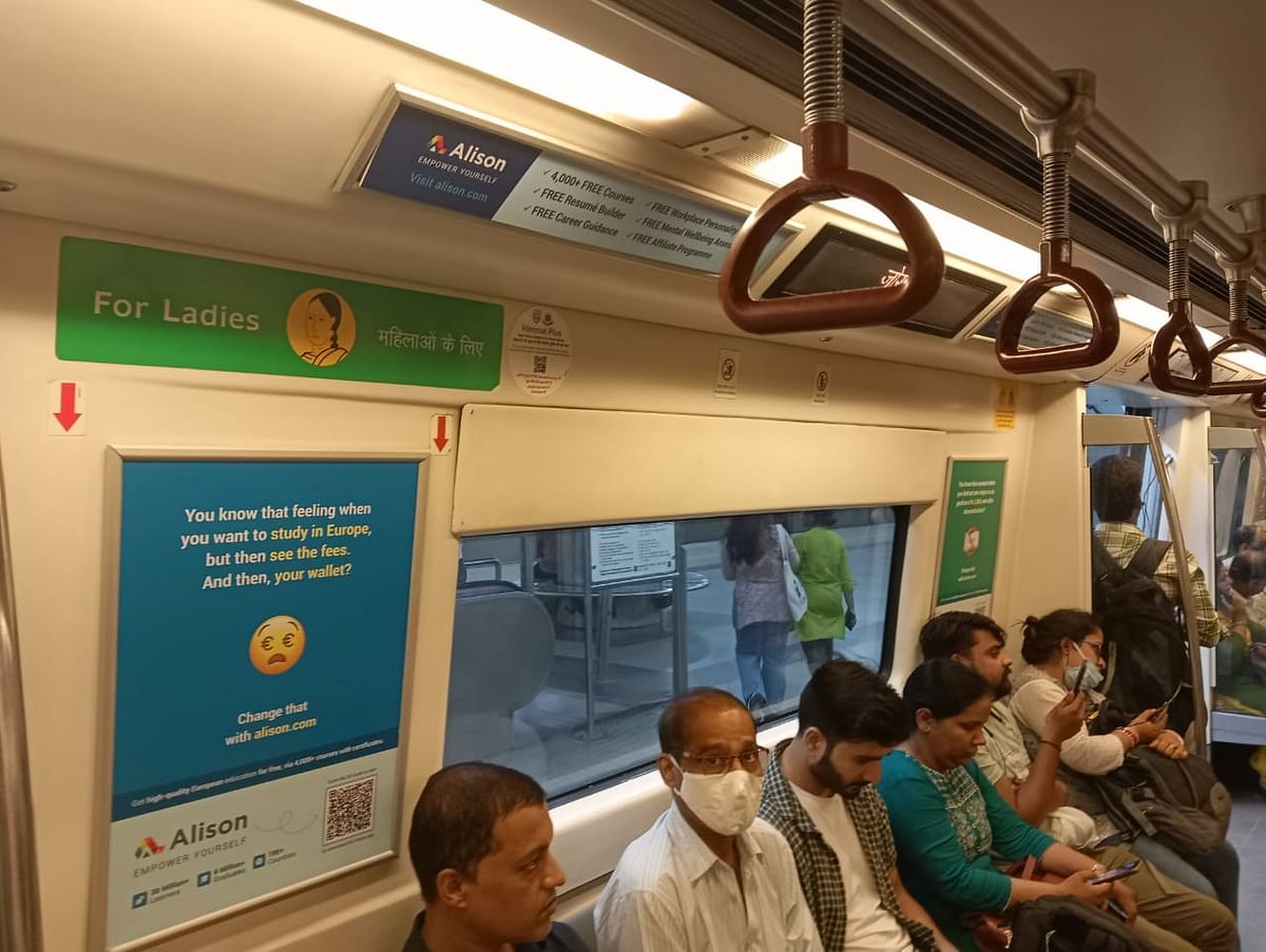 Alison - Delhi Metro Branding 