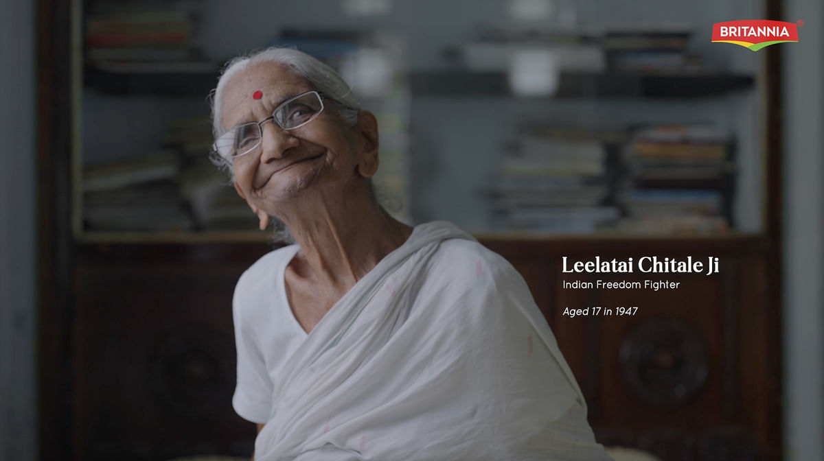 Britannia's '1947% More History' campaign pays tribute to India's living freedom fighters