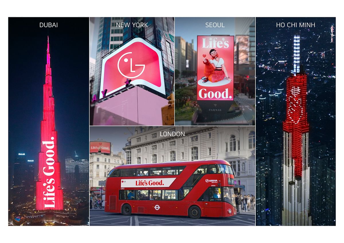LG Electronics launches dynamic 'Life’s Good' global campaign to reinvent brand identity