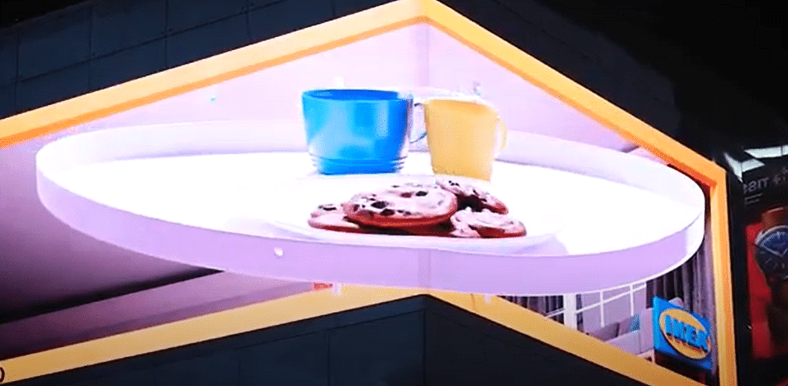IKEA India's Anamorphic Billboard showcases multifunctional furniture solutions