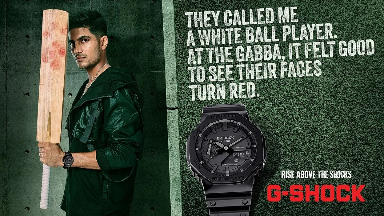G-SHOCK launches 'Rise Above the Shocks' campaign with Shubman Gill,  showcasing 40-Year legacy