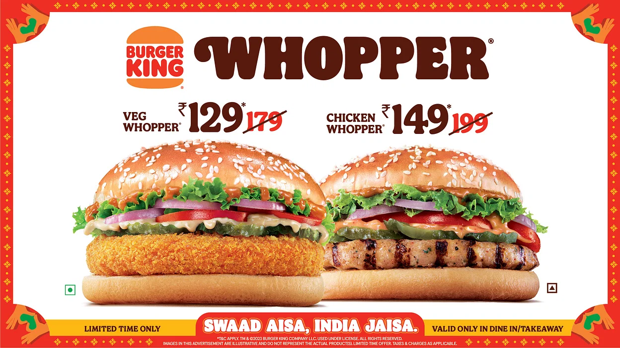 Burger King India's Whopper redefines taste: Swaad aisa, India jaisa