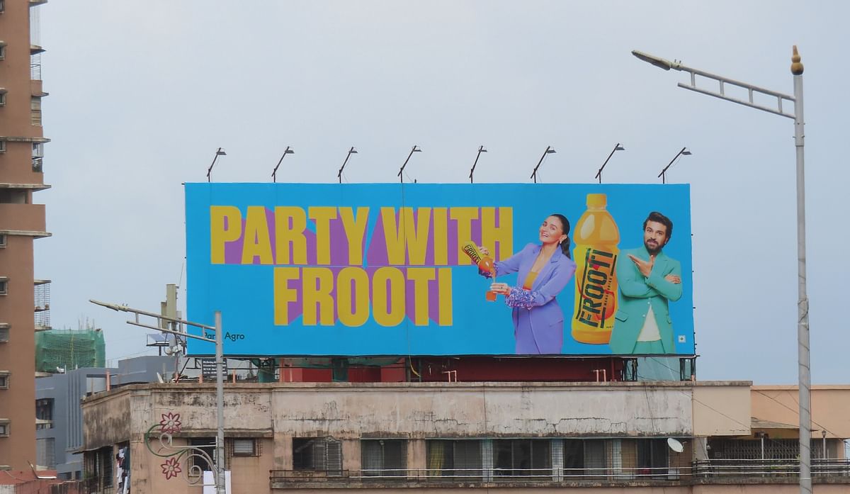Frooti gets Rs 7cr for the festive season from Parle Agro’s Rs 25cr OOH budget