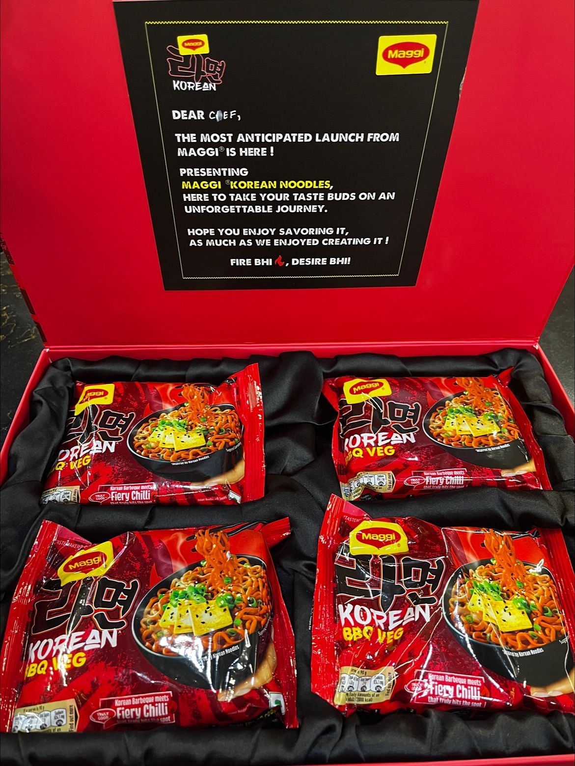 Nestle Maggi launches barbeque-flavoured Korean noodles